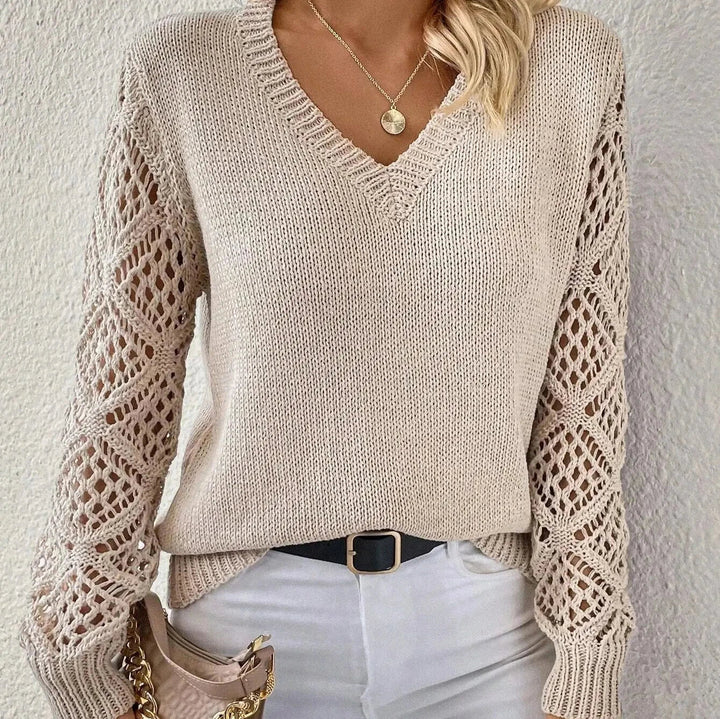 Martha | Couture V-Neck Jumper