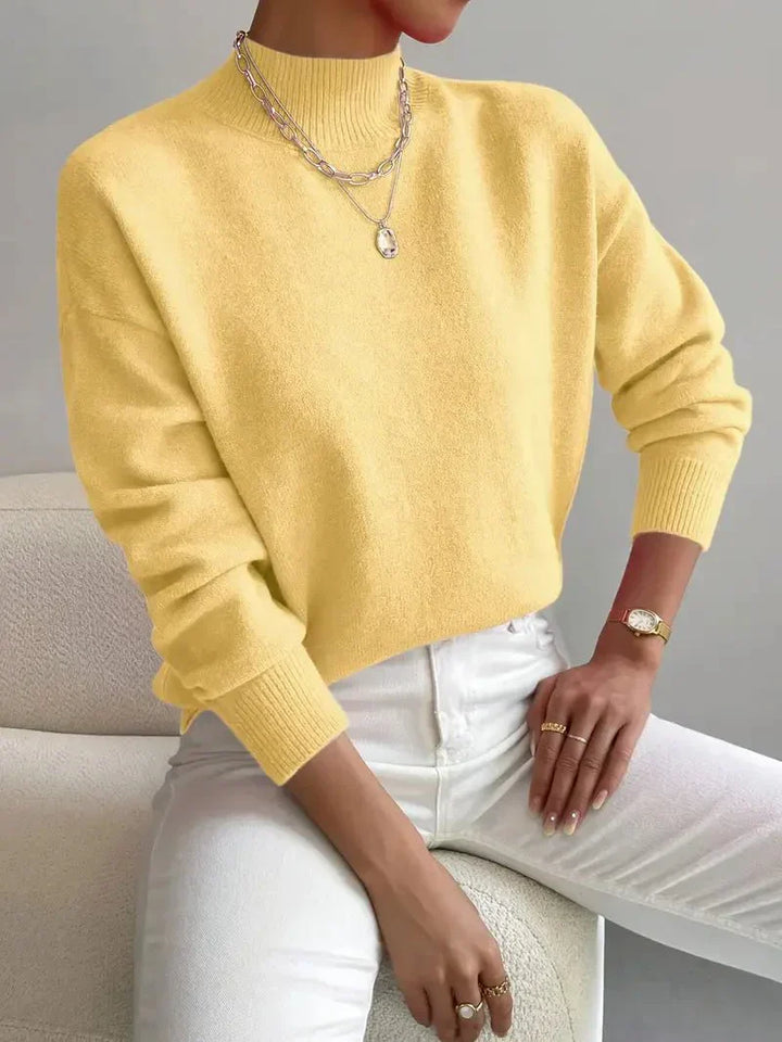 Marilena | Elegant Roll Neck Jumper